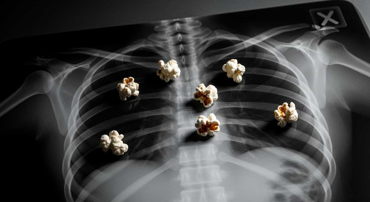 Le "poumon de pop-corn", une cicatrice à vie