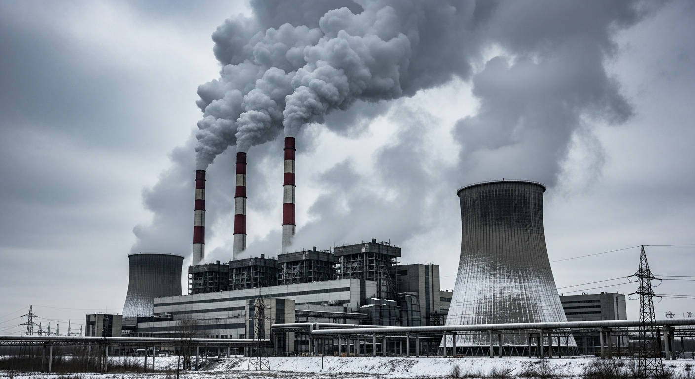 La "guerre de l'hiver" : la Russie cible les centrales électriques