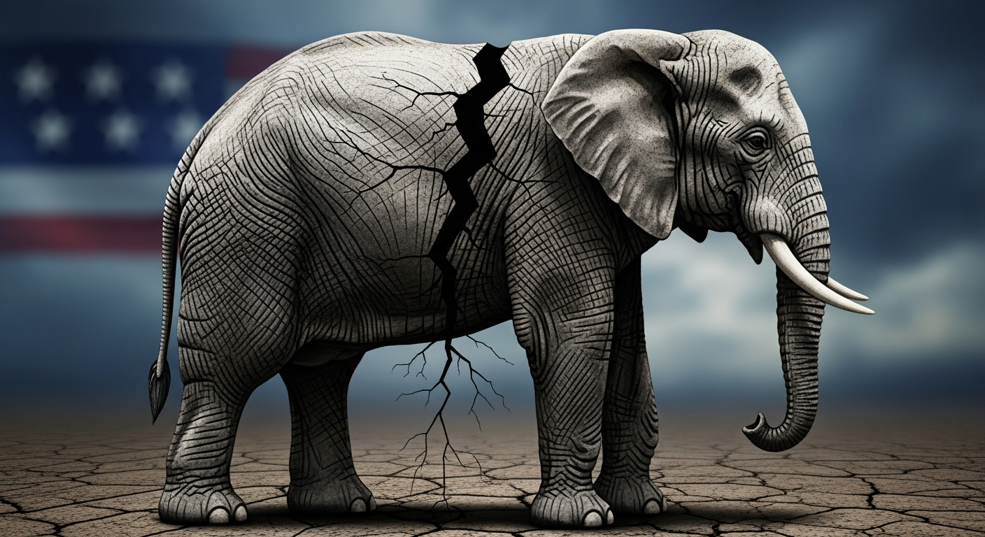 La fissure dans le camp républicain