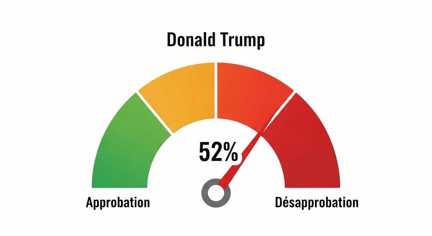 La dure réalité des sondages : une popularité très divisée