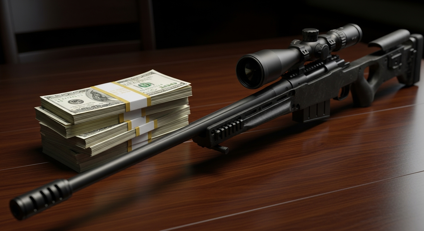 Une "chasse à l'homme" pour de riches amateurs d'armes