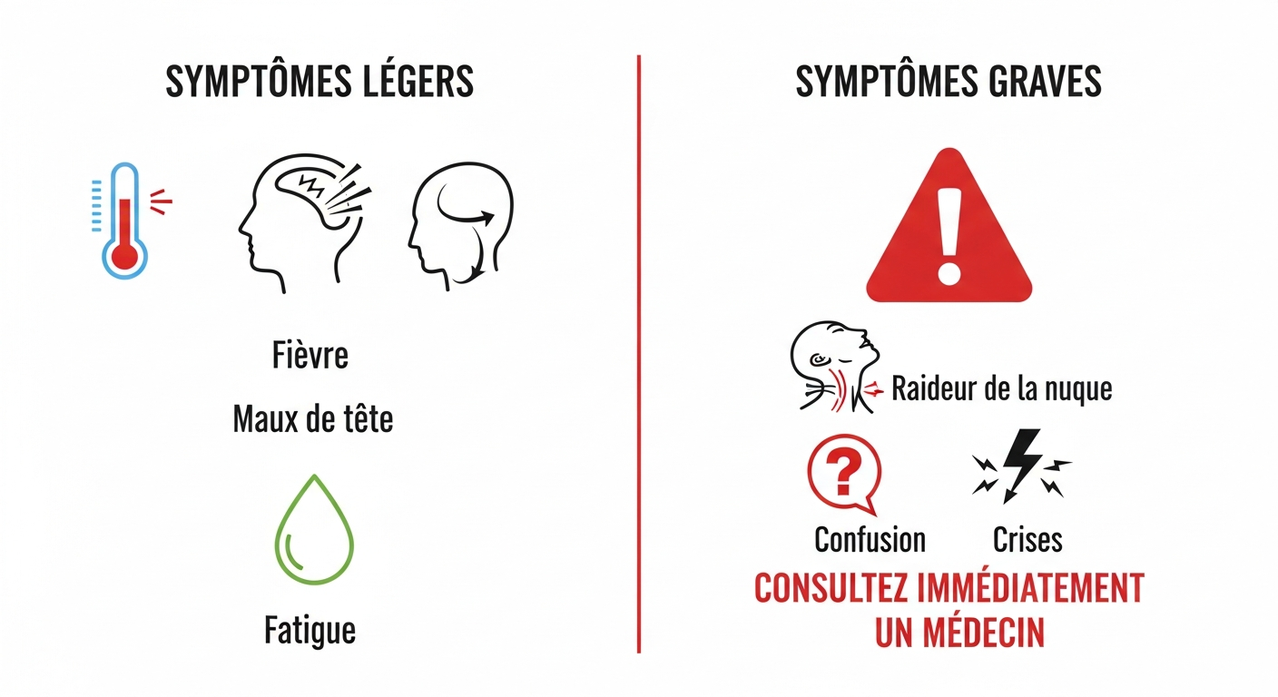 Les symptômes à ne jamais ignorer