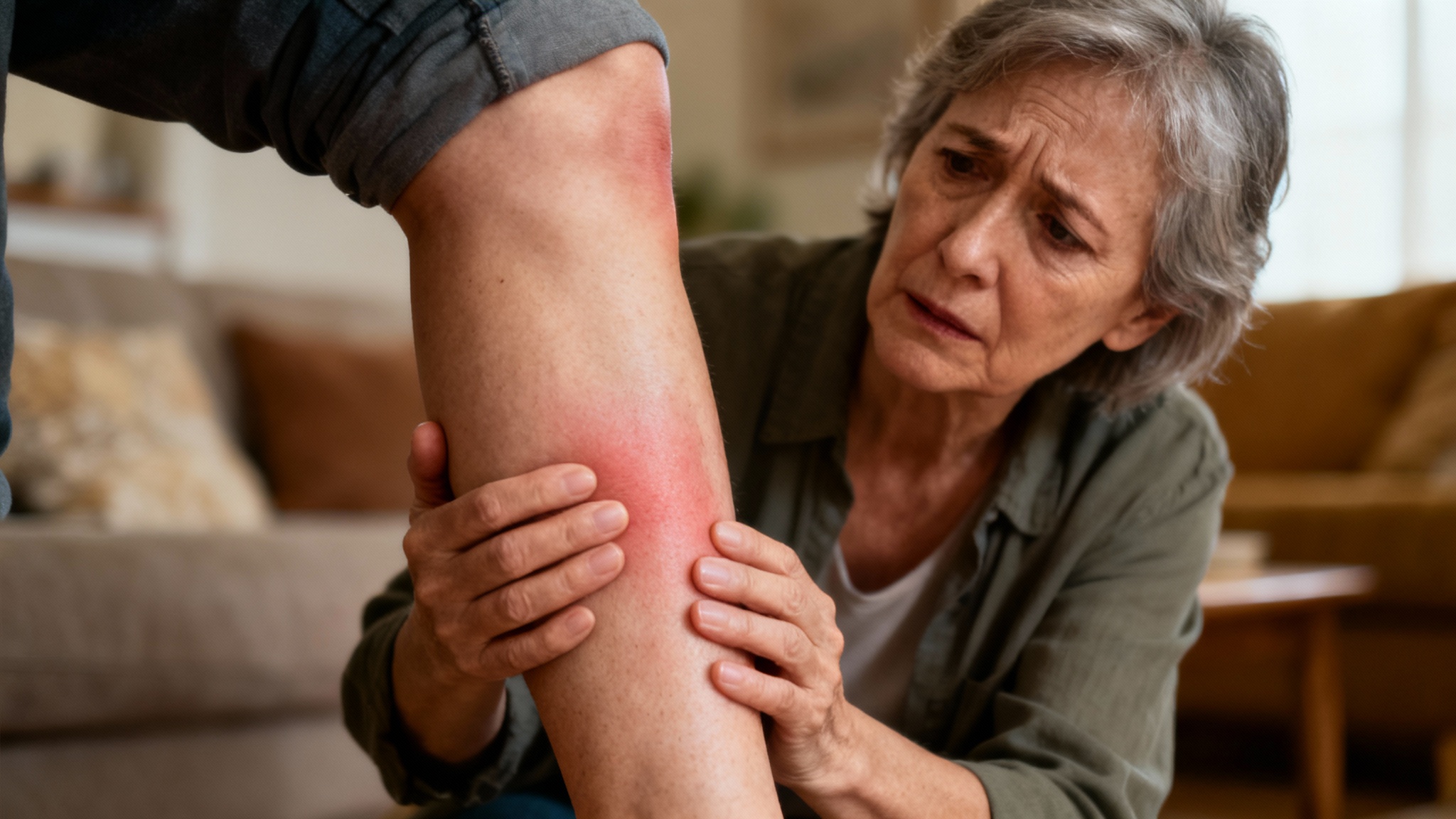 Ces 5 signes discrets pourraient cacher un caillot sanguin : après 50 ans, les ignorer est un risque mortel