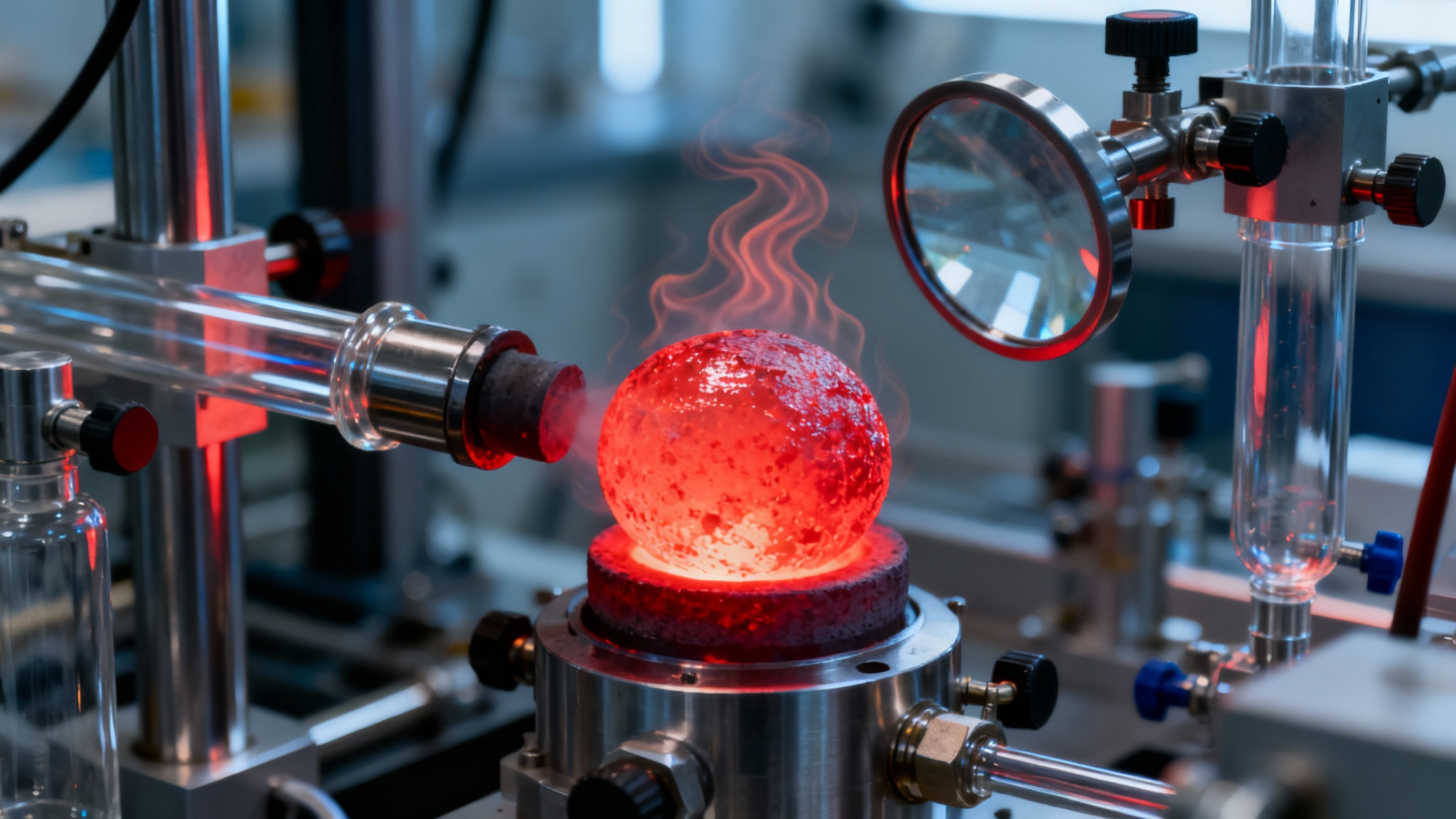 Recréer une 'bébé planète' en laboratoire