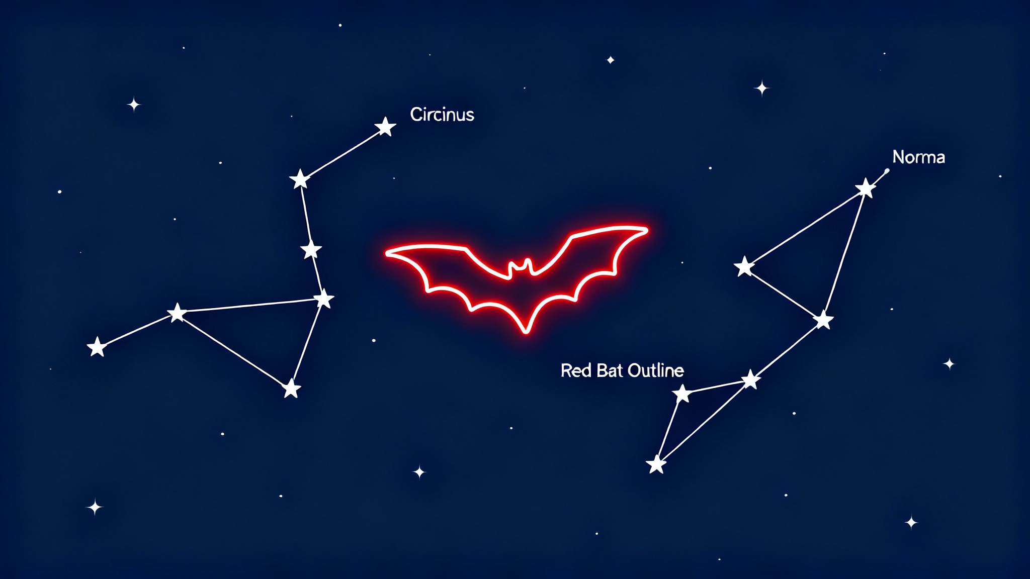 Une créature immense dans le ciel du sud