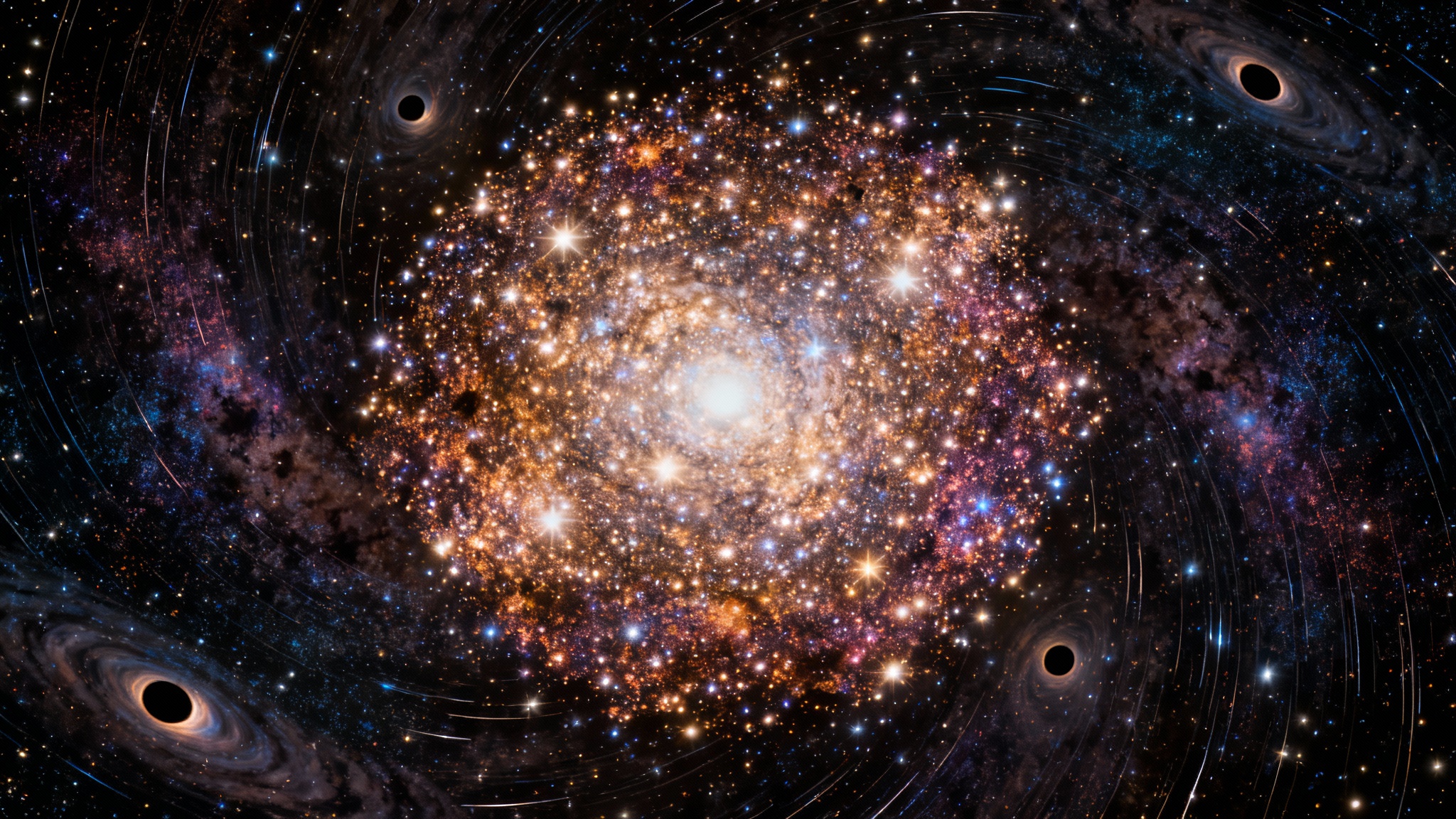 Le mystère des 'foules' de trous noirs