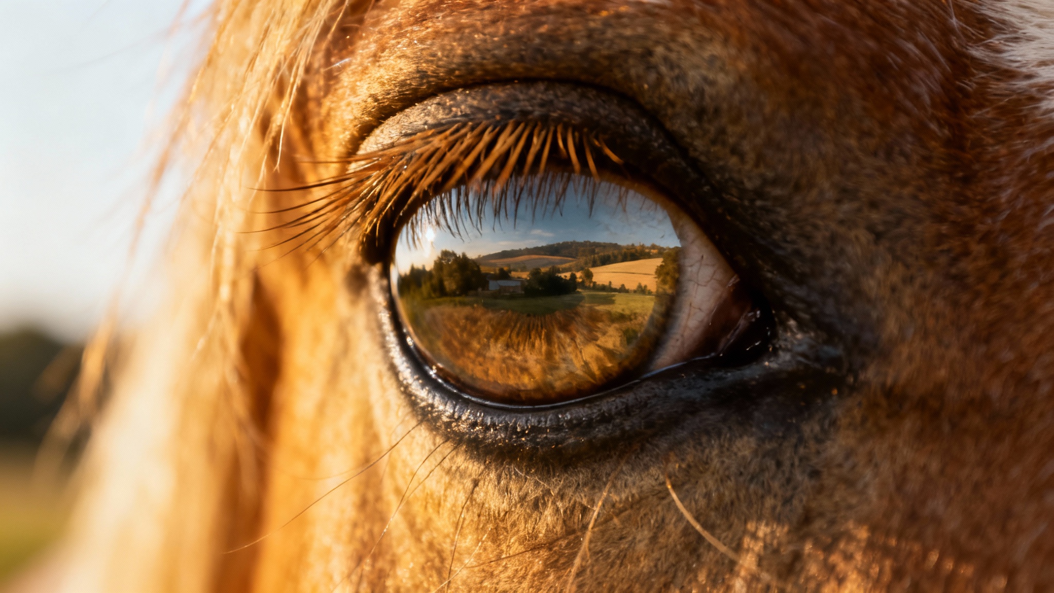 Dans l&rsquo;œil du cheval : pourquoi sa vision du monde n&rsquo;a rien à voir avec la nôtre