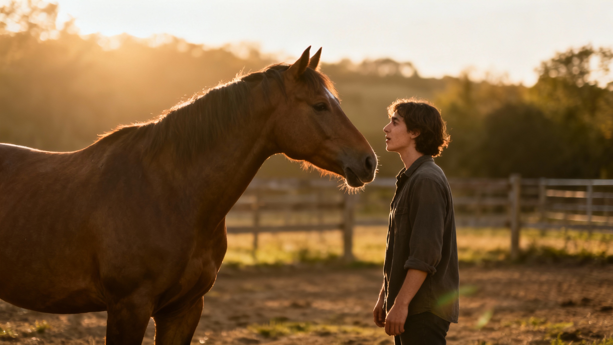 Comment aborder un cheval sans l'effrayer