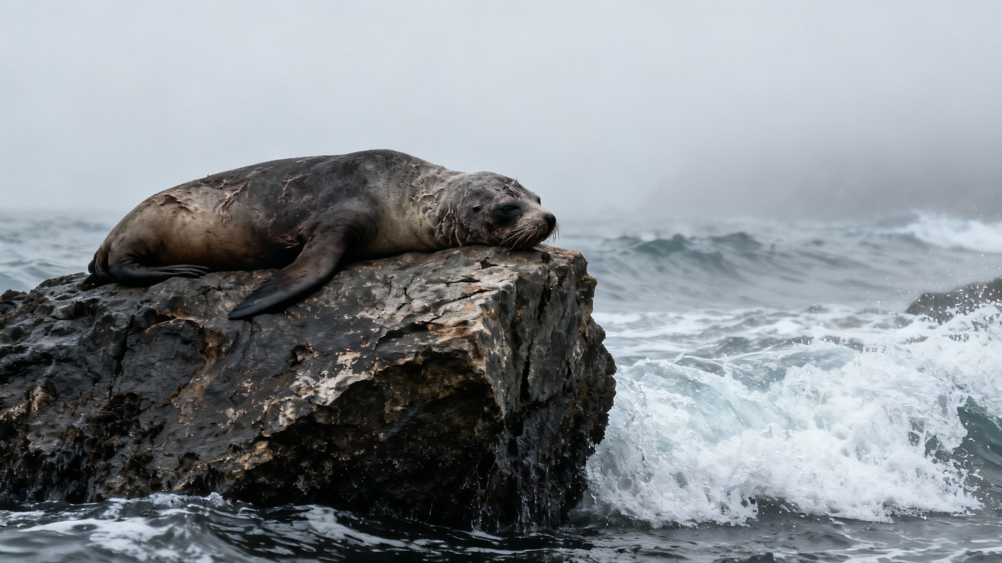 Quand la mer se réchauffe, les prédateurs marins meurent de faim, même le ventre plein