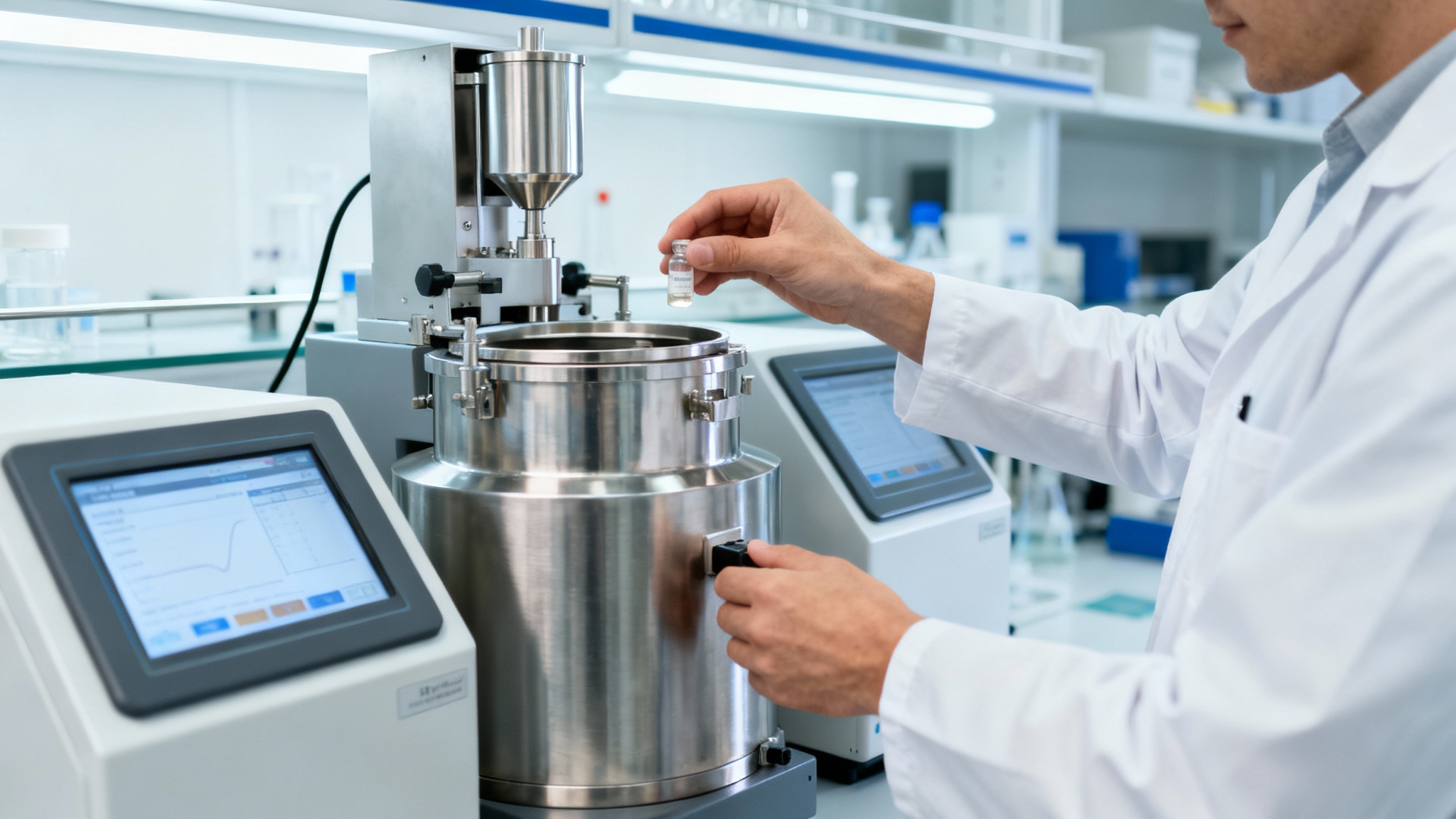 Dans le labo : comment pèse-t-on les calories d'un poisson ?