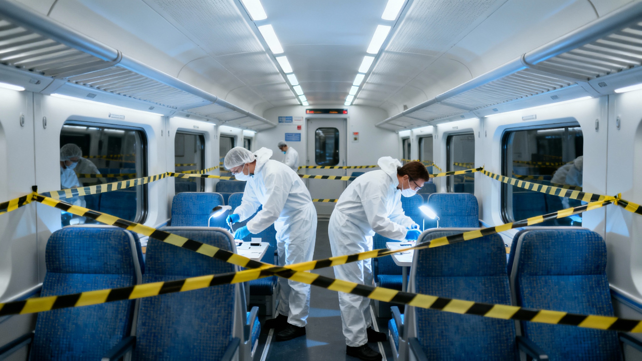 Terreur dans un train pour Londres : une attaque au couteau fait dix blessés, la piste terroriste examinée