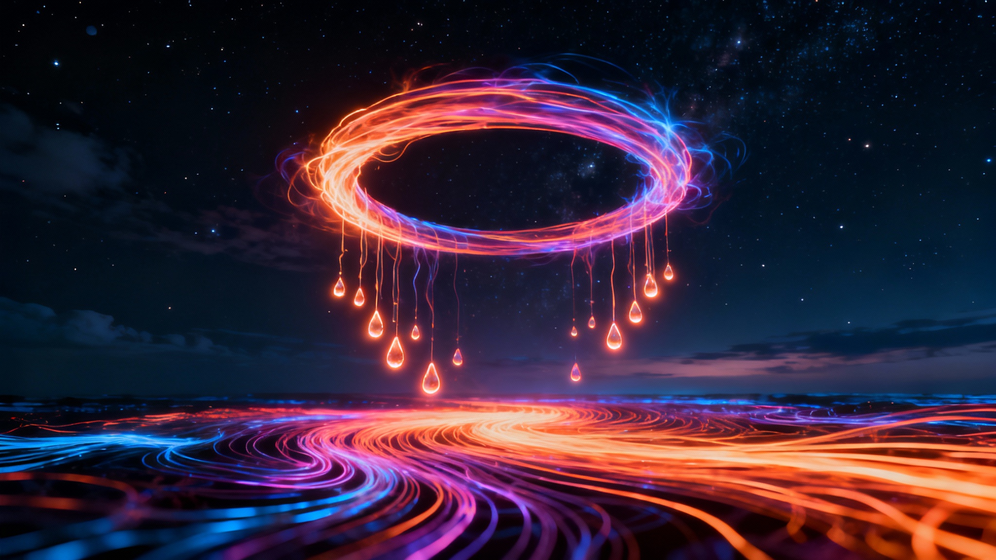 Un refroidissement brutal à l'origine de la pluie