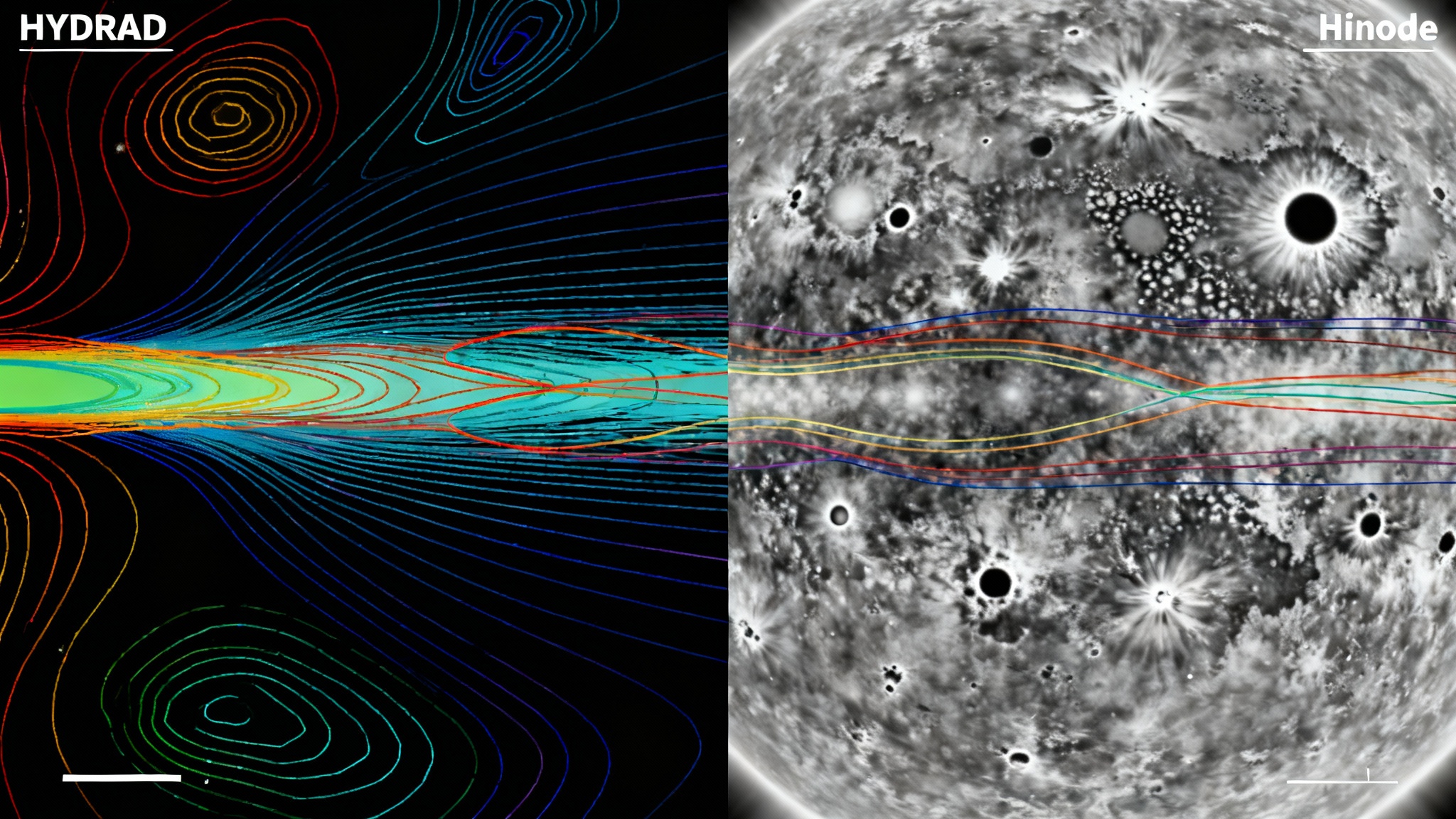 Quand la simulation rejoint l'observation