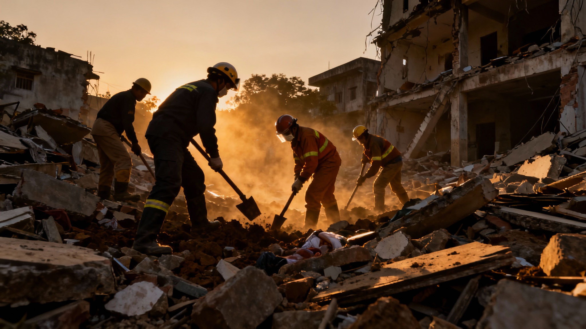 Un bilan humain et matériel effroyable