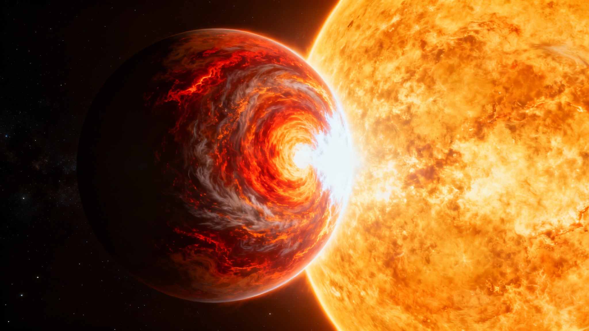 Des scientifiques cartographient une planète lointaine si chaude qu&#039;elle déchire les molécules d&#039;eau