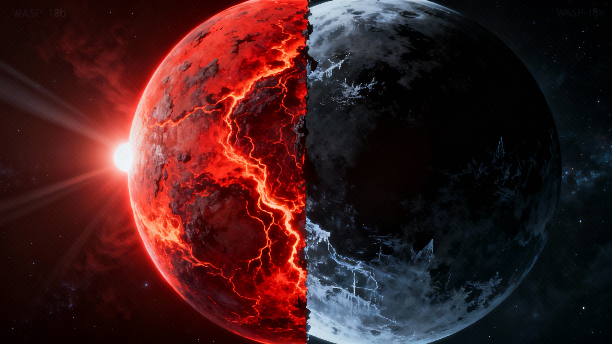 WASP-18b, la planète qui brise l'eau
