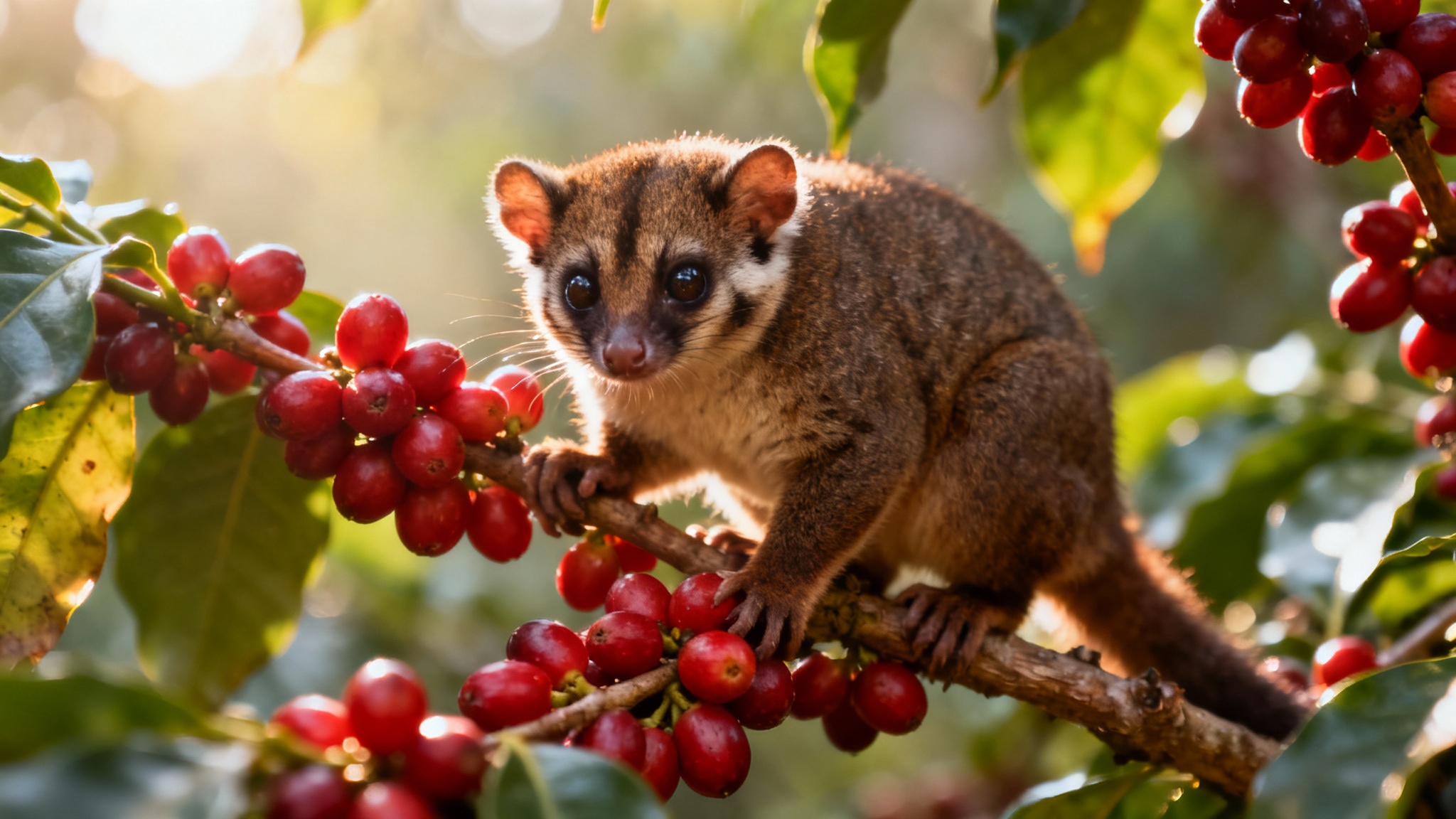 Le secret d&#039;un café plus onctueux caché dans l&#039;estomac des civettes sauvages
