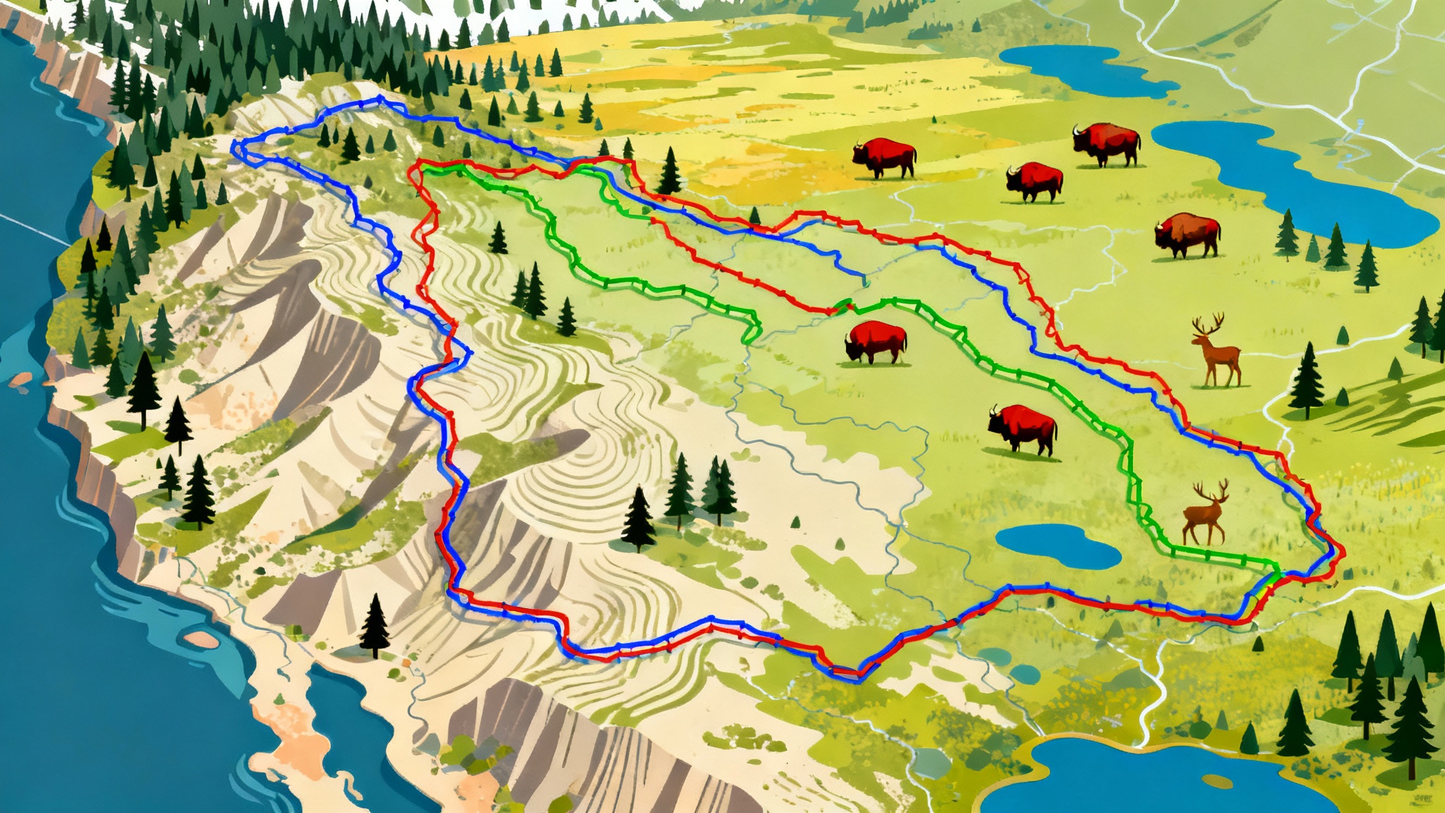 Sur la piste des géants de Yellowstone