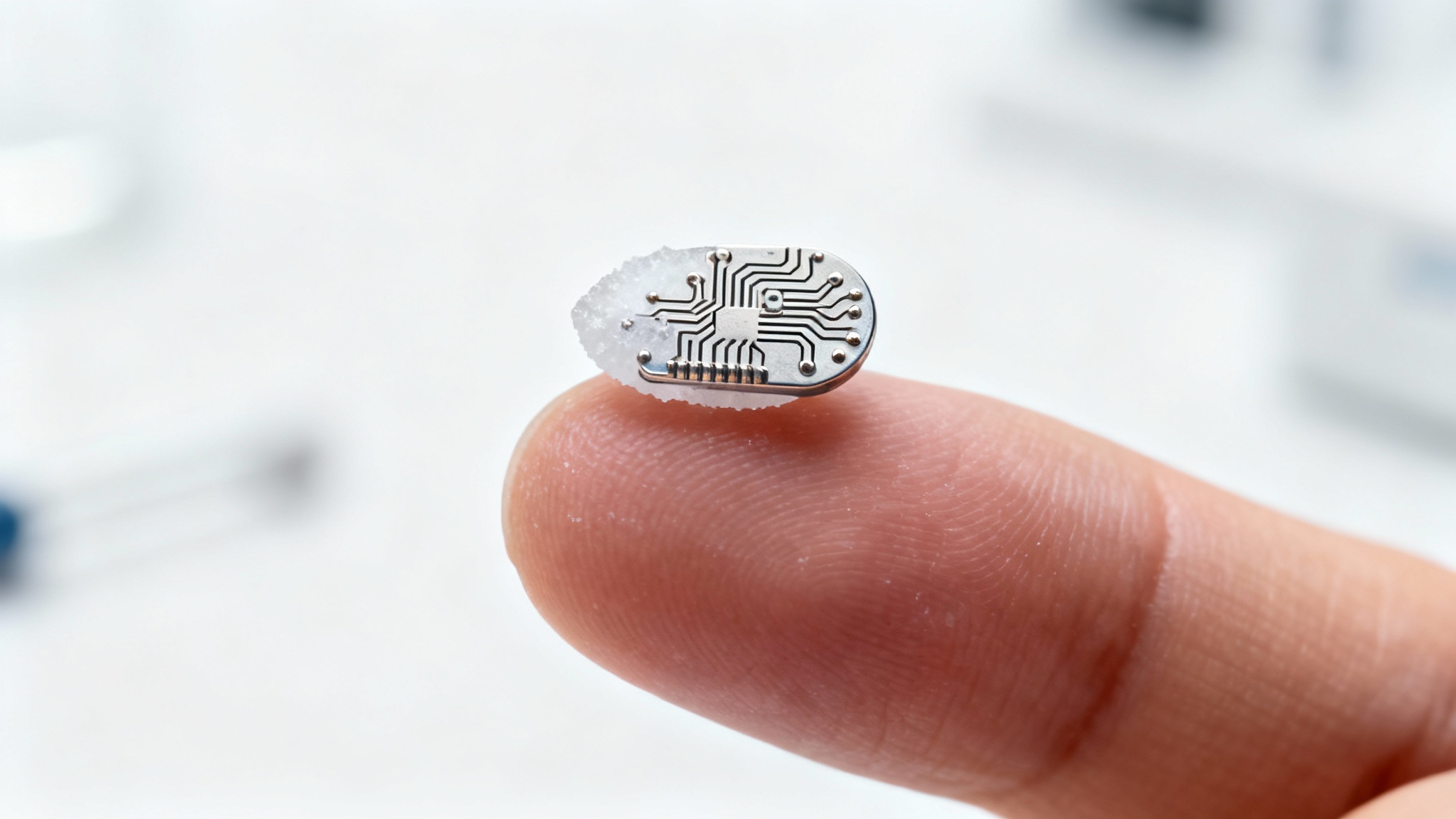 Une puce cérébrale minuscule, plus petite qu&#039;un grain de sel, pour sonder nos pensées