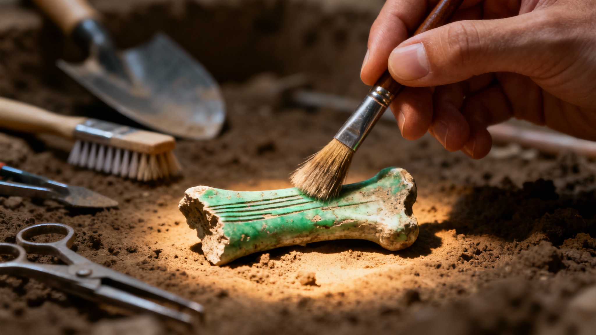 Le mystère de la &#8220;momie verte&#8221; : comment le cuivre a figé le temps