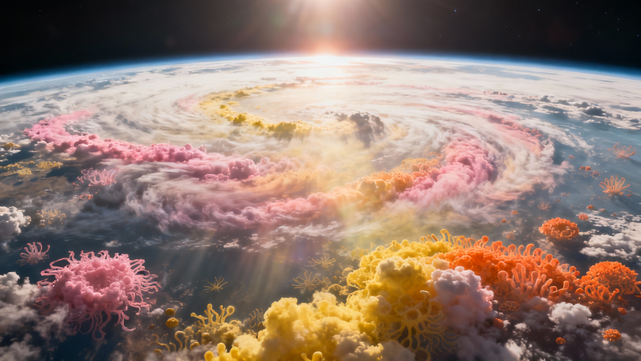 Des couleurs dans les nuages : et si c&#039;était le secret pour trouver la vie extraterrestre ?