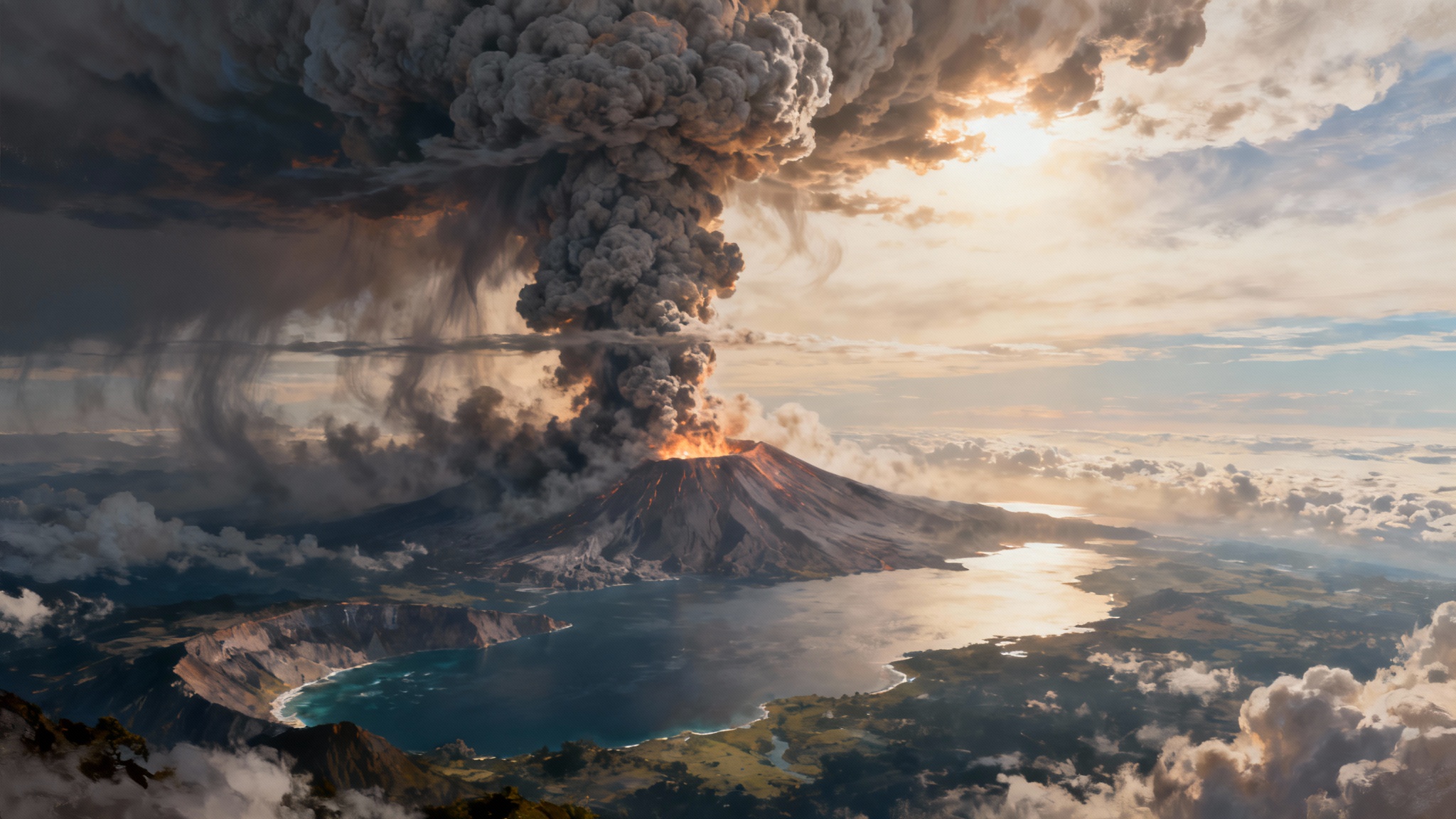 Le supervolcan qui devait nous anéantir : comment de minuscules éclats de verre réécrivent notre histoire