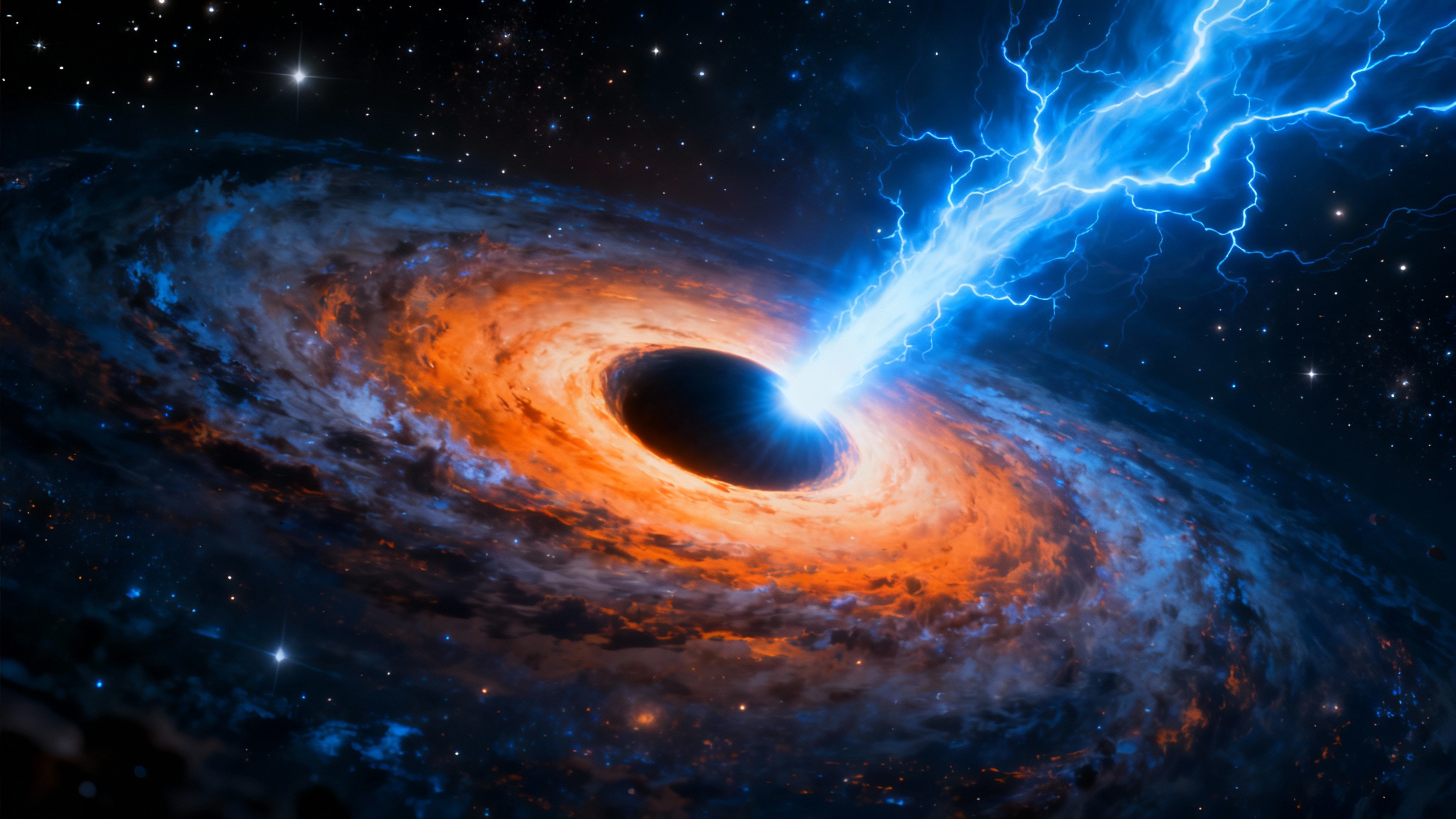 Un trou noir bat tous les records avec une éruption lumineuse équivalente à 10 000 milliards de soleils