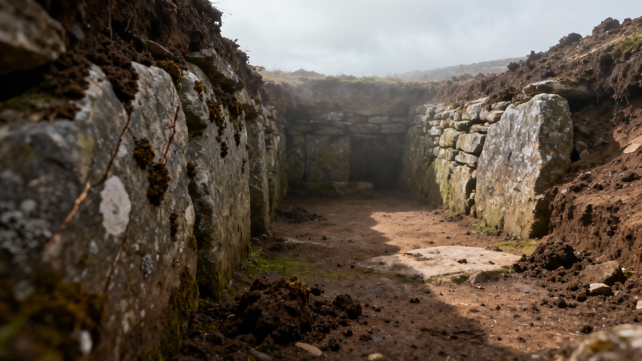 Un Mystère sous la Terre : Une Étrange Chambre de l&#039;Âge du Fer Découverte en Écosse