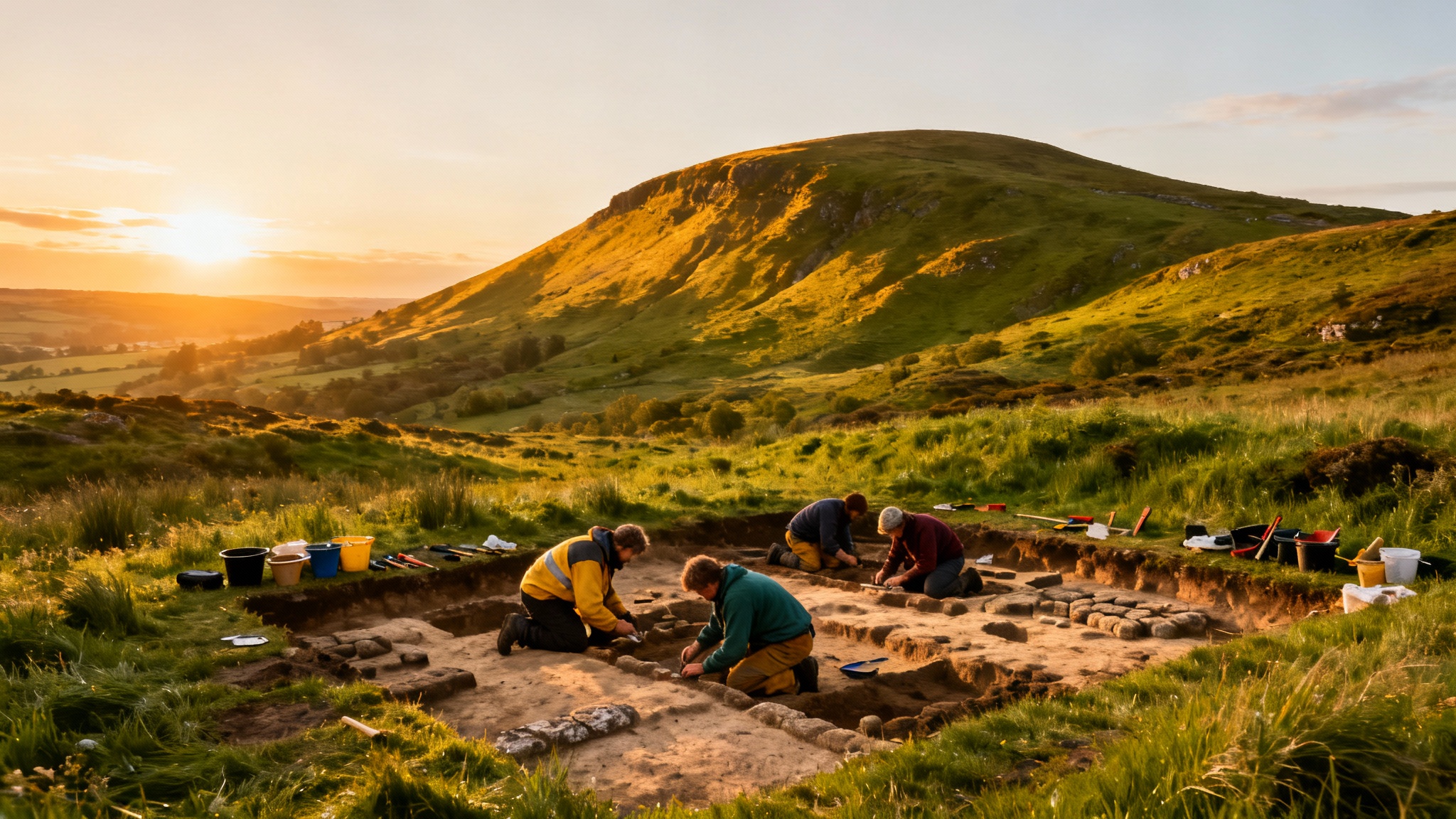 Un Mystère sous la Terre : Une Étrange Chambre de l&rsquo;Âge du Fer Découverte en Écosse