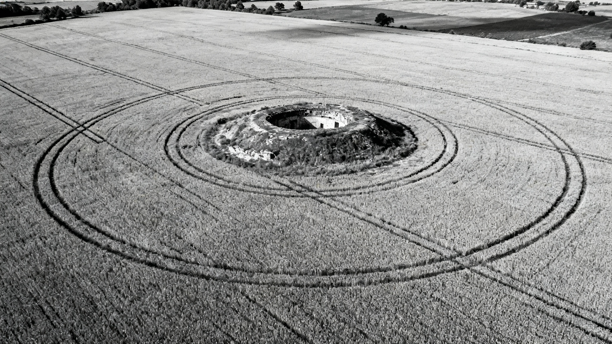 Comment une route a révélé un fort de l'Âge du Fer