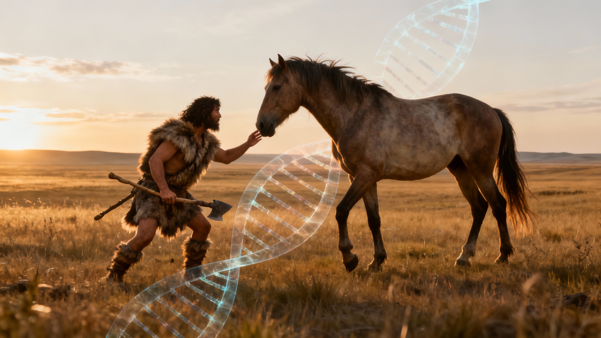 Le secret génétique qui a mis l&#039;homme en selle il y a 4000 ans