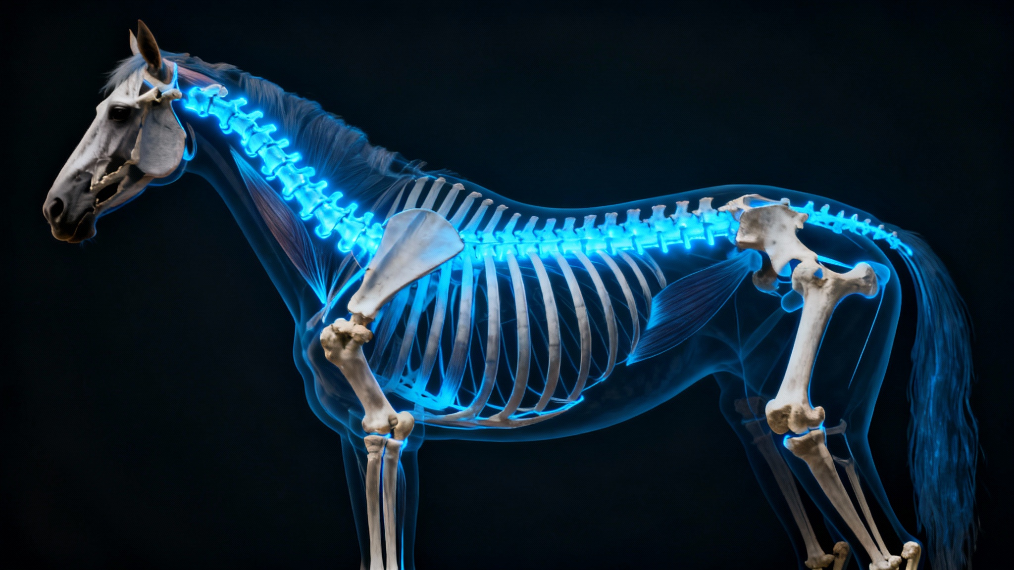 Une colonne vertébrale faite pour le cavalier