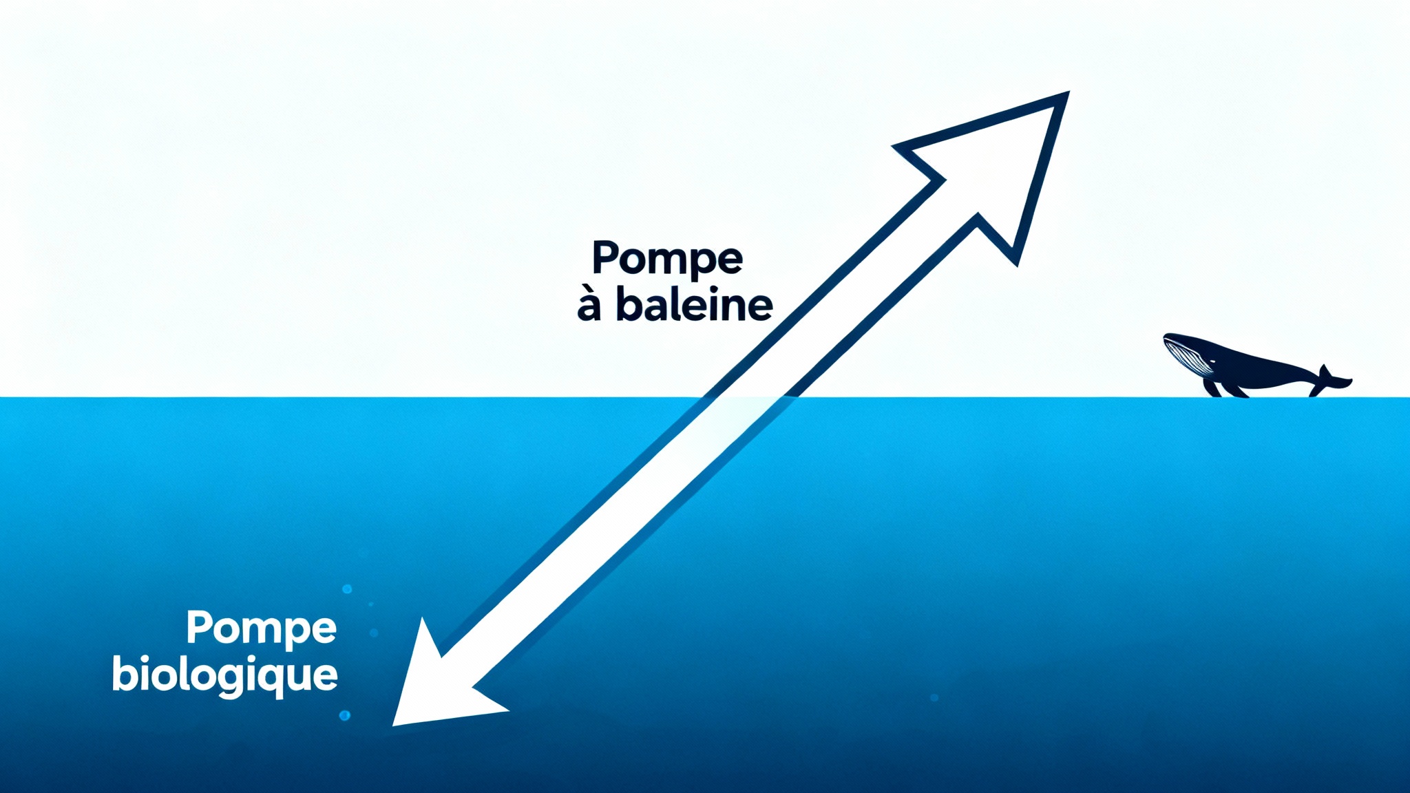 La "pompe à baleine", un ascenseur à nutriments