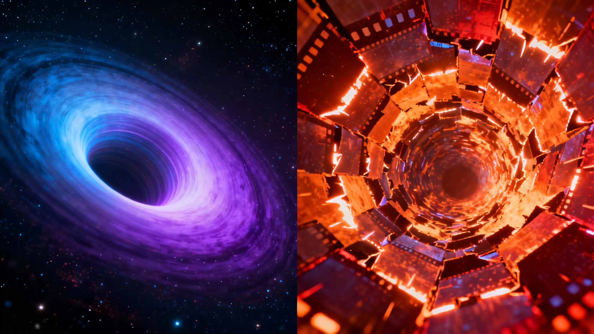 Et si les trous de ver ressemblaient à des chenilles cosmiques ?