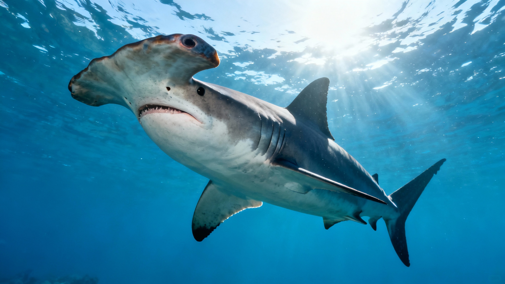 Retrouver les requins-marteaux fantômes grâce à leur ADN dans l&rsquo;océan