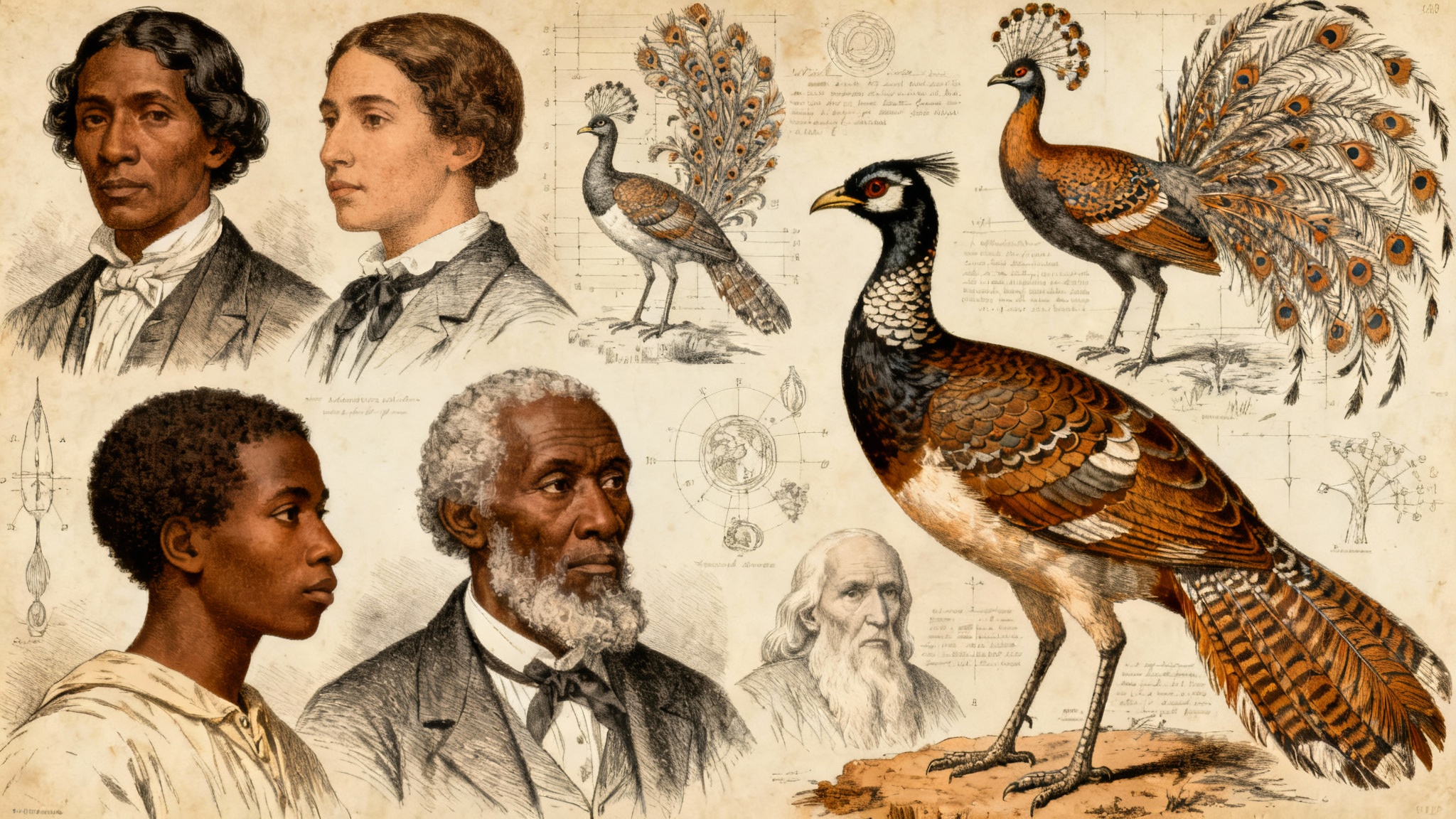 Derrière le paon, les préjugés d'une époque