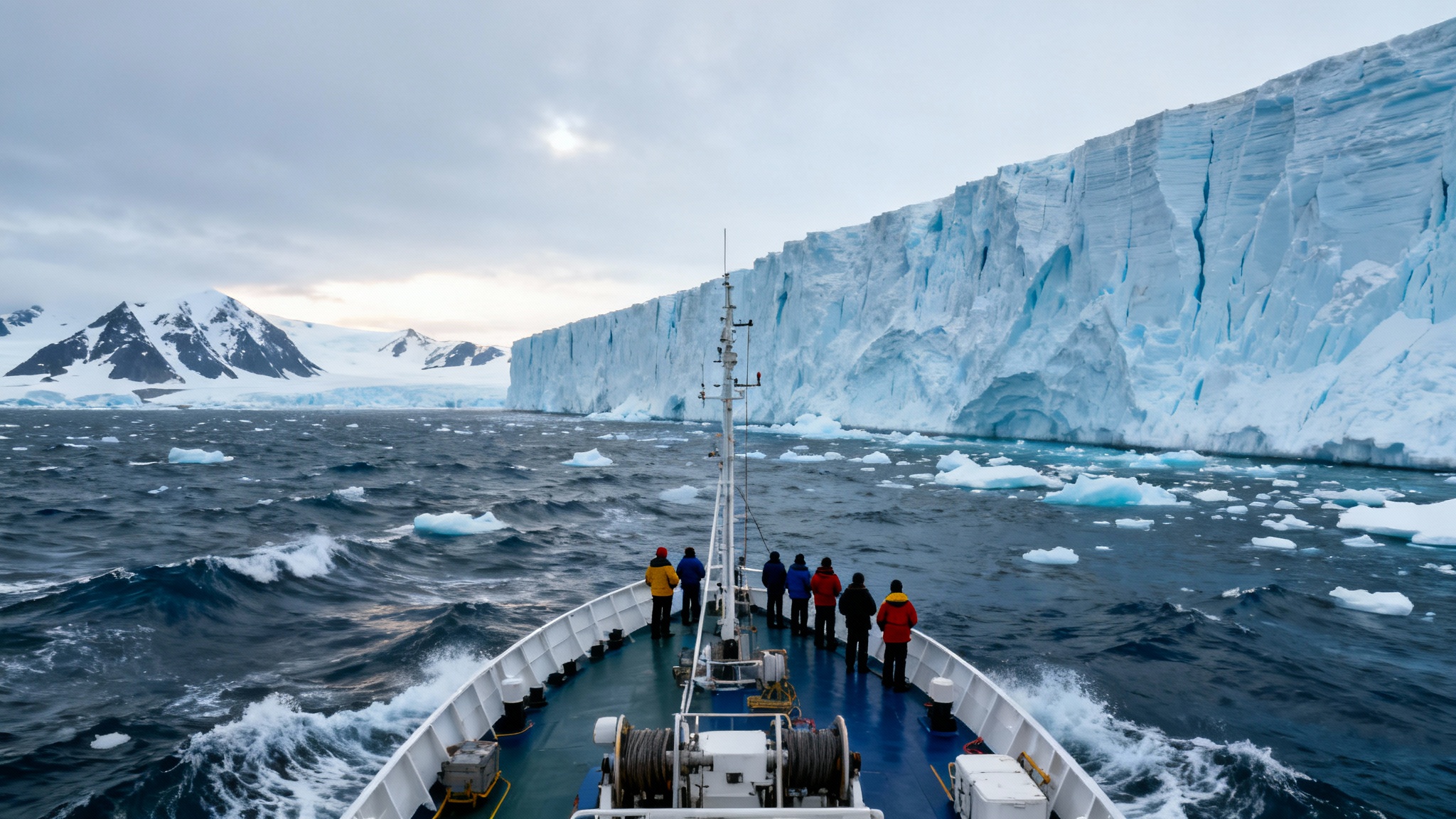 Hektoria, le glacier qui cachait la forêt