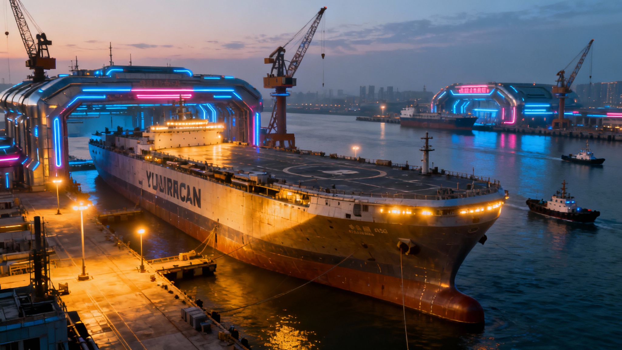 Le nouveau titan des mers chinois : un cargo nucléaire qui pourrait naviguer des années sans escale