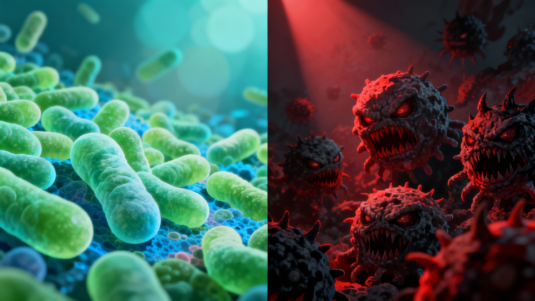 Des bactéries à double visage : le cas 'Dr. Jekyll et Mr. Hyde'