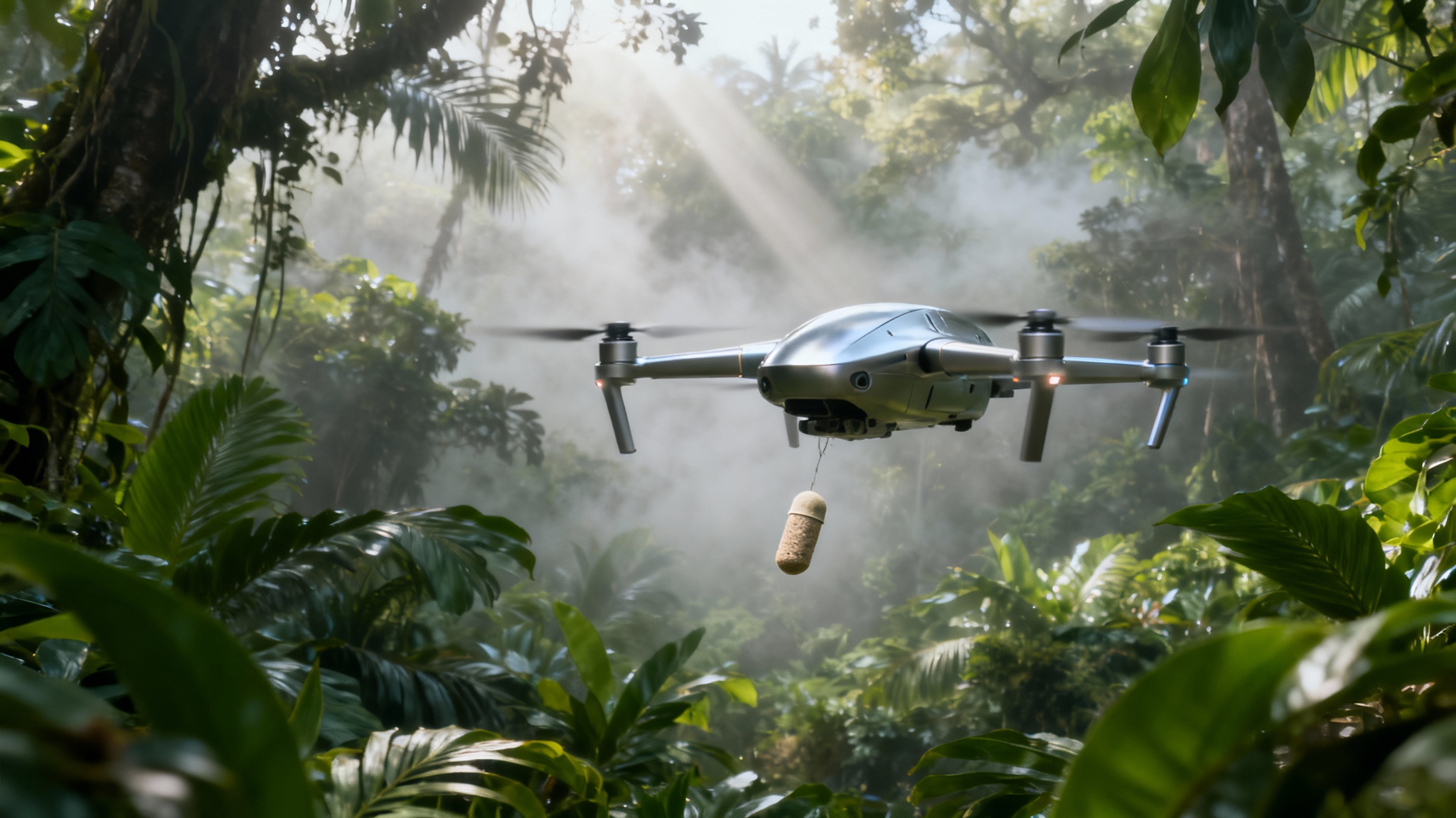 Des drones pour atteindre les sanctuaires inaccessibles