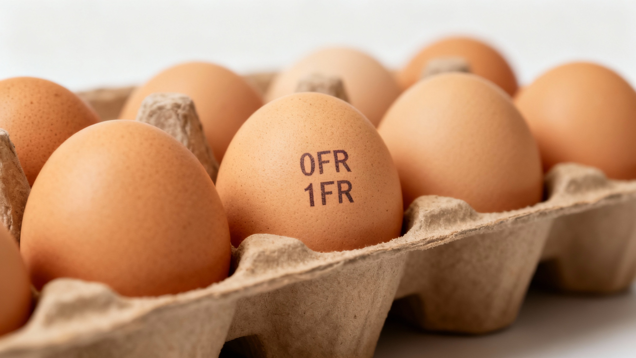 Œufs : le code secret que les consommateurs doivent absolument déchiffrer