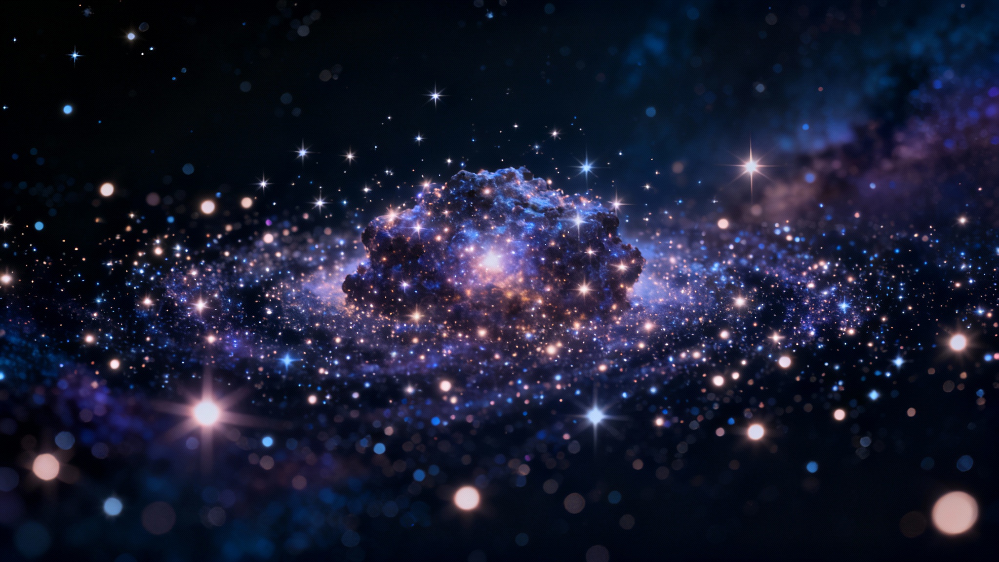 Derrière le voile : un complexe stellaire insoupçonné