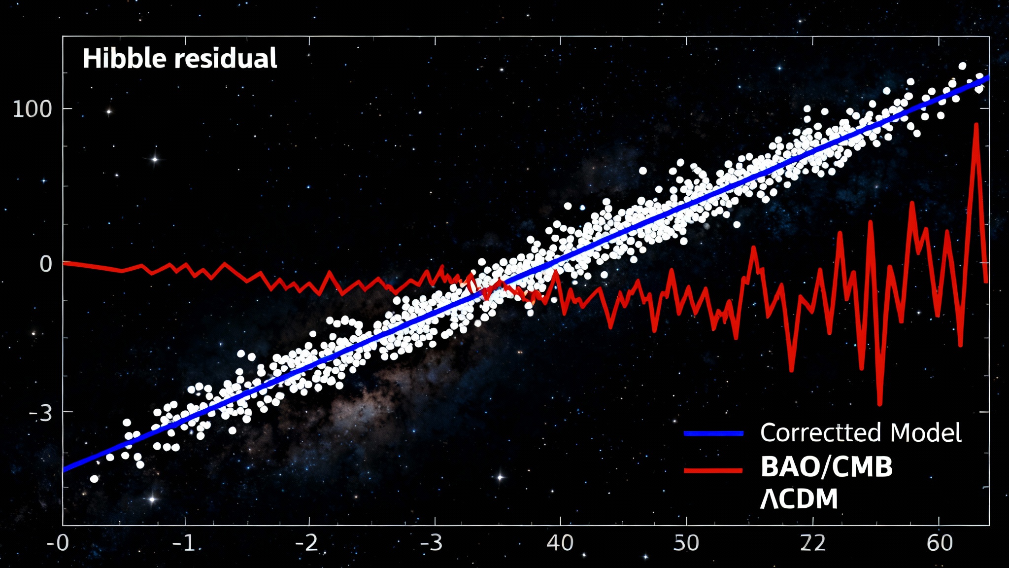Le modèle traditionnel écarté par la correction des données