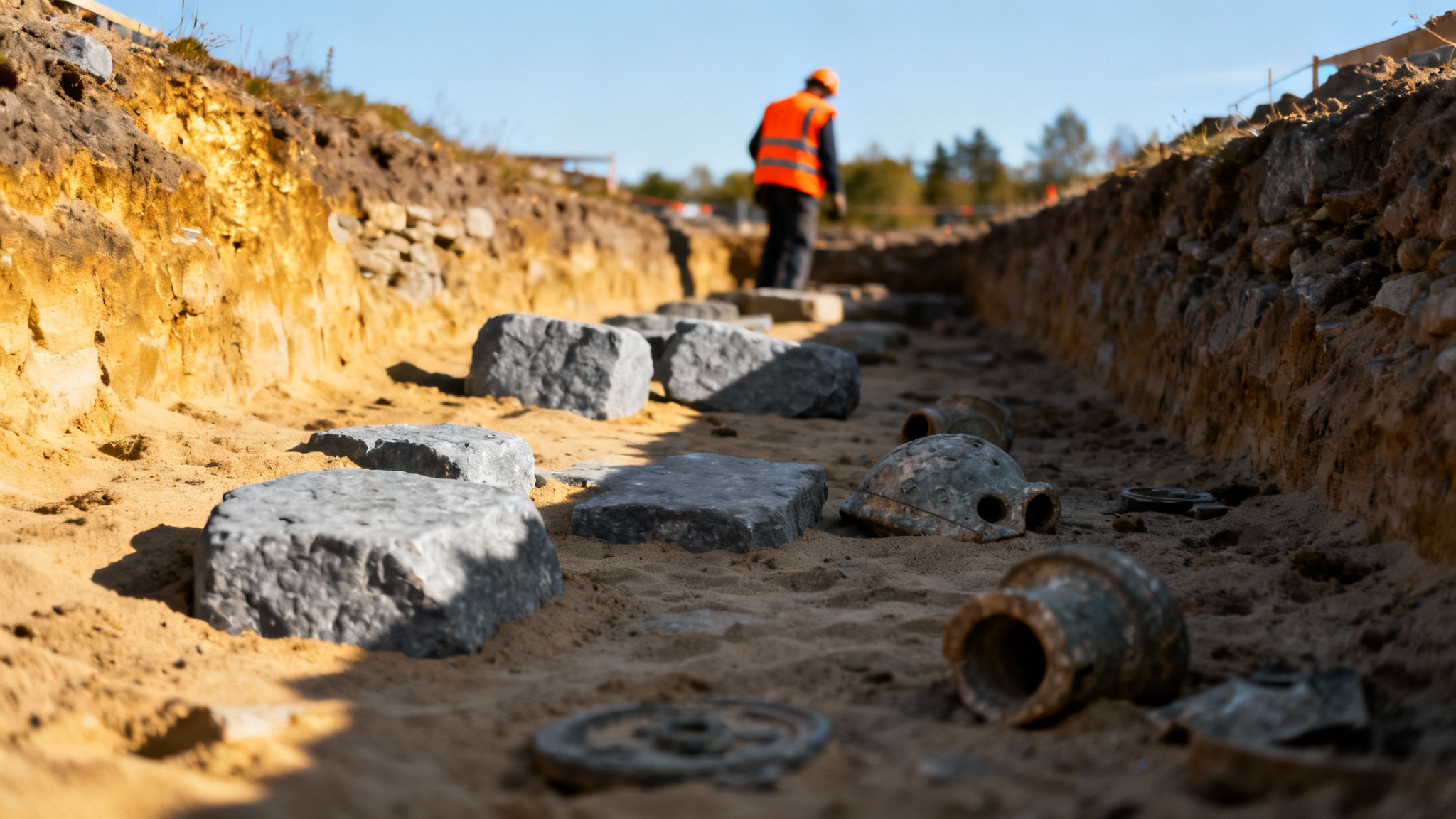 En pleine construction d’autoroute en Suède, la découverte accidentelle d’un village Viking complet
