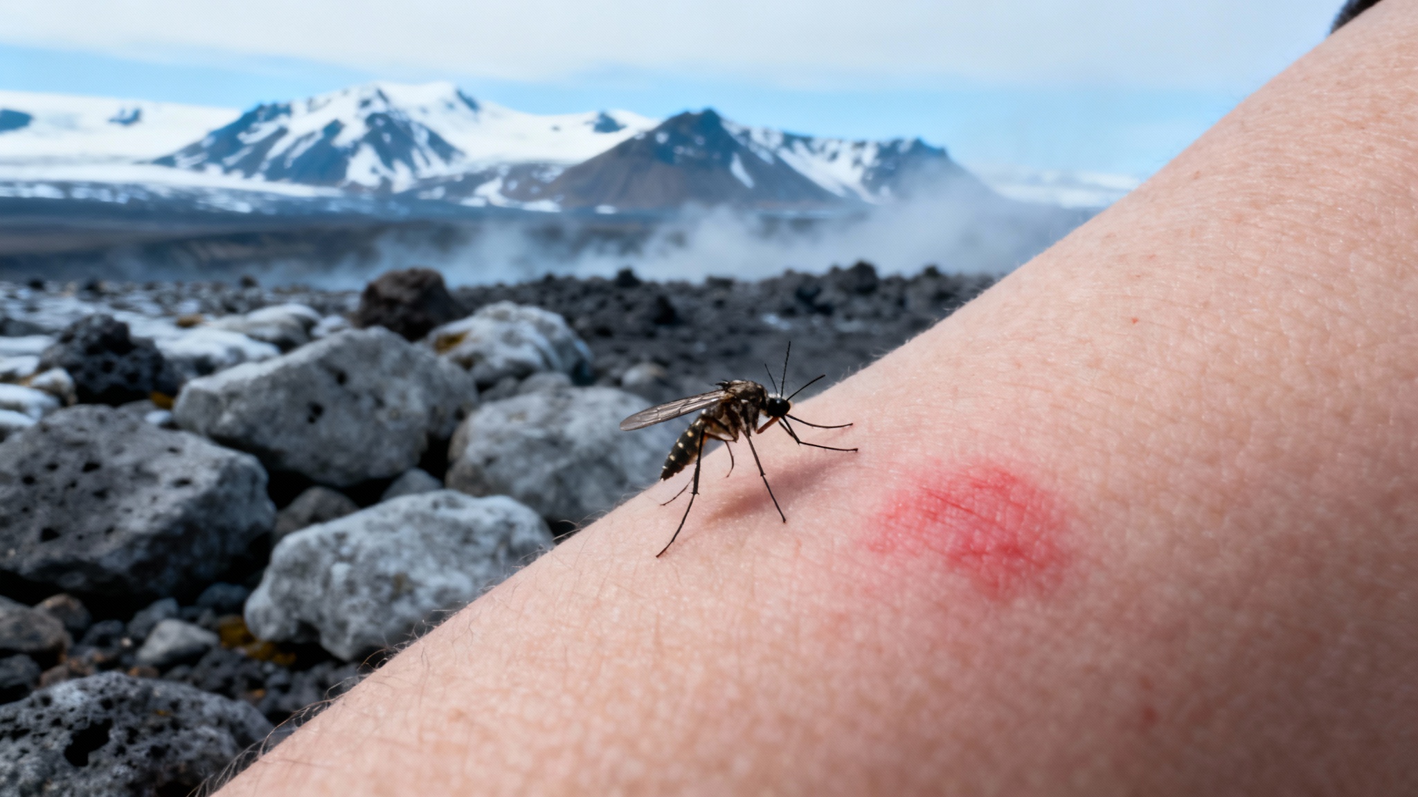 Le statut de sanctuaire de l&#039;islande s&#039;effondre face à l&#039;arrivée des moustiques