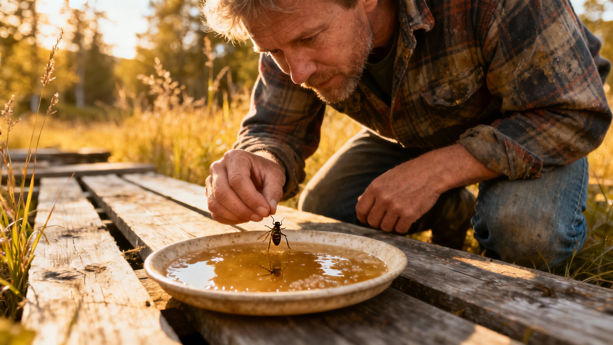Une découverte citoyenne sur un piège à papillons