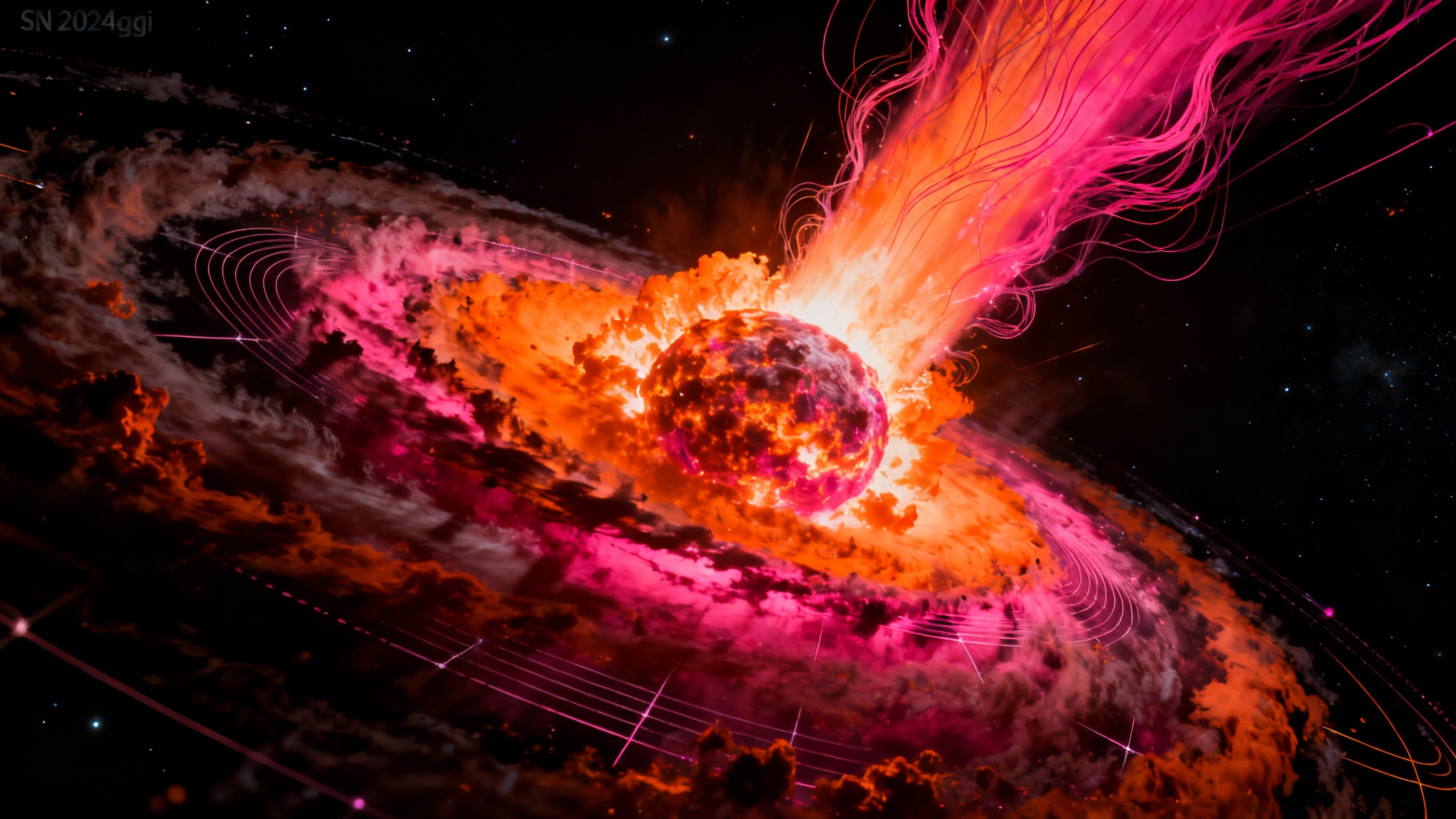 Le dernier soupir d&rsquo;une étoile : Des astronomes capturent la naissance d&rsquo;une supernova en détail