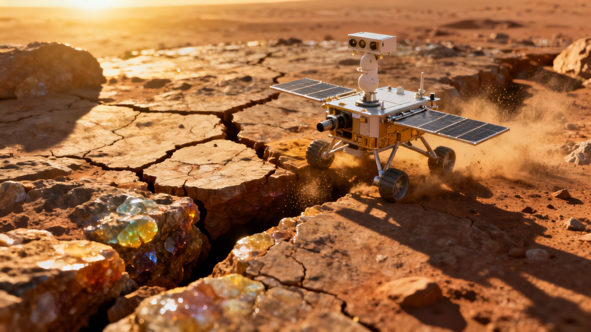 De l&rsquo;eau sur Mars ? La découverte de grottes « dissoutes » relance l&rsquo;espoir de trouver de la vie