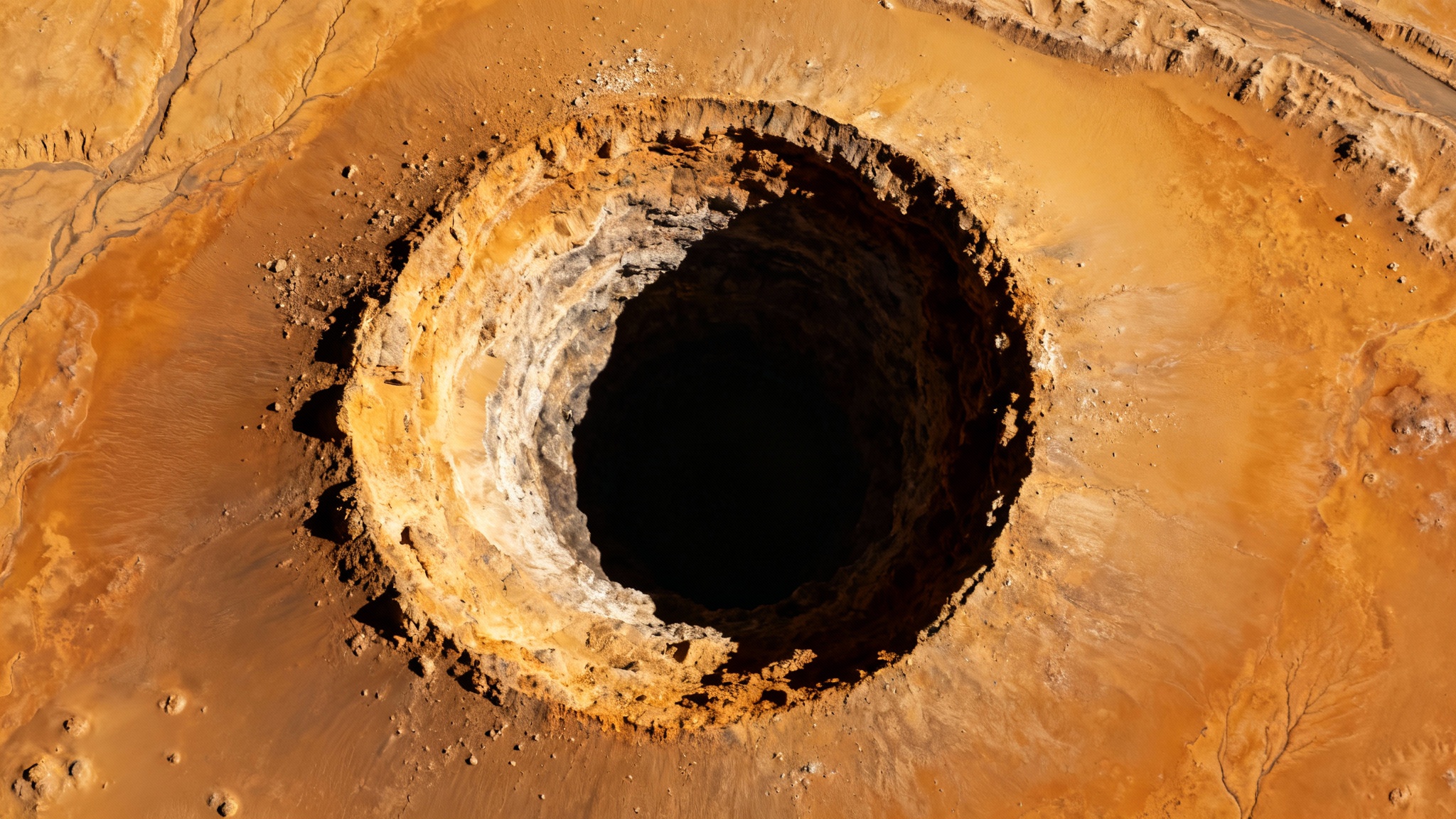 Où se trouvent ces huit puits mystérieux ?