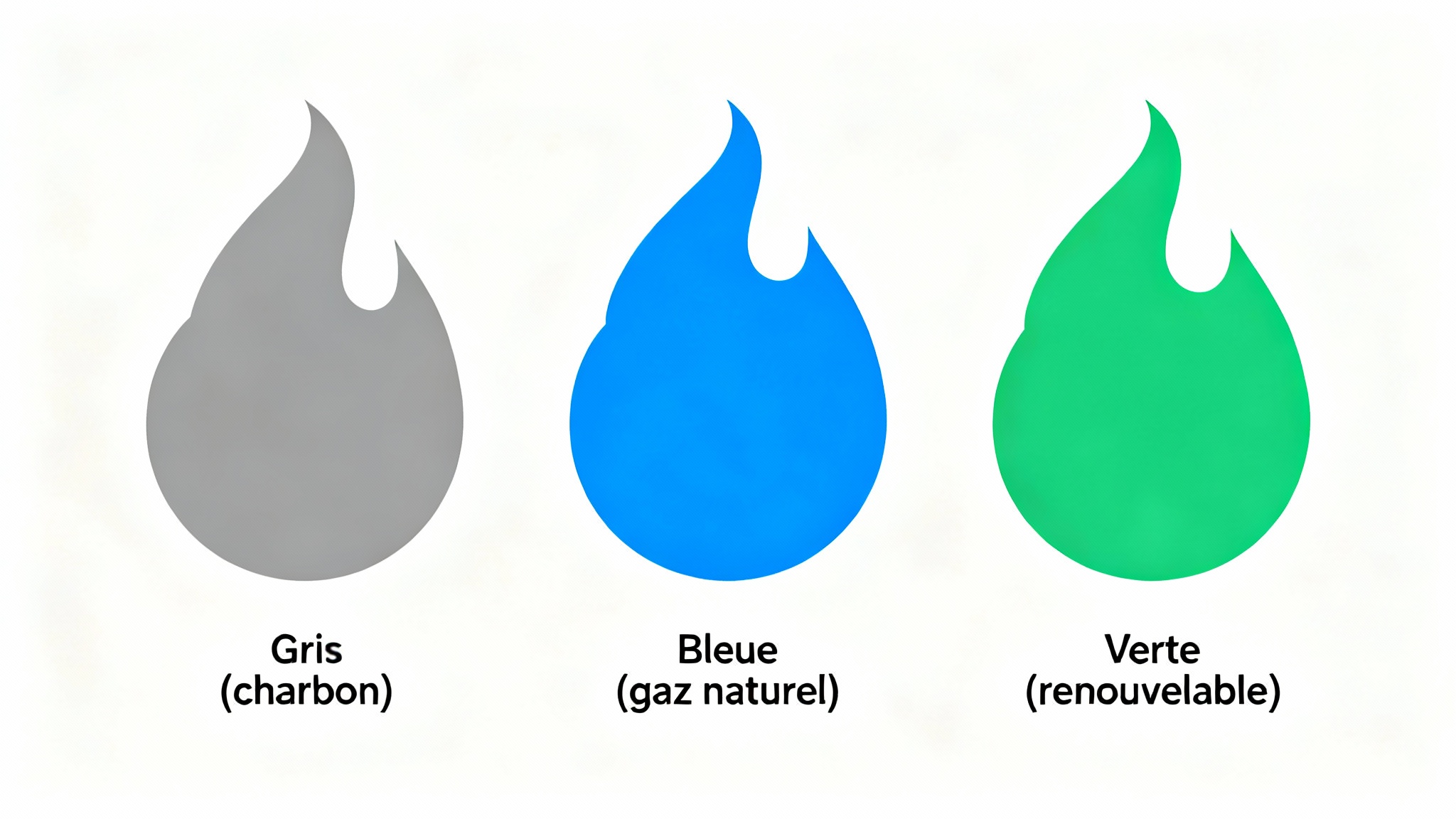 Le dilemme des 'couleurs' de l'hydrogène